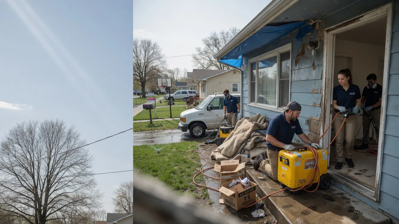 Basement Flood Cleanup in Nashville, OH near me